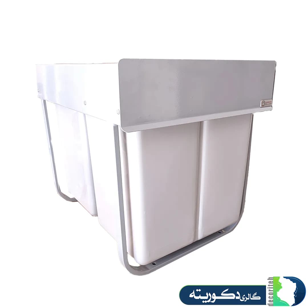 سطل زباله دو مخزن 34 لیتری1506
