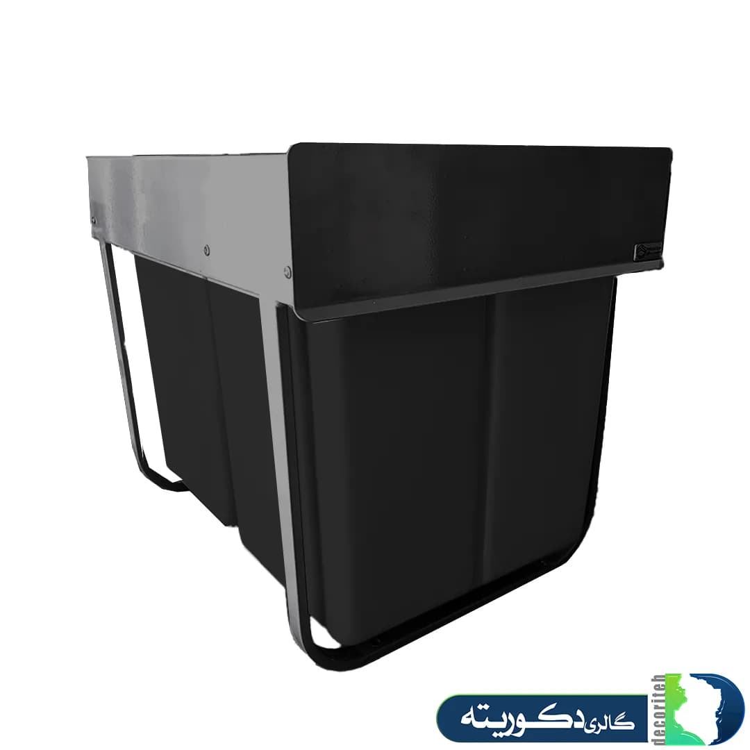 سطل زباله دو مخزن 34 لیتری1506 — تصویر ۲
