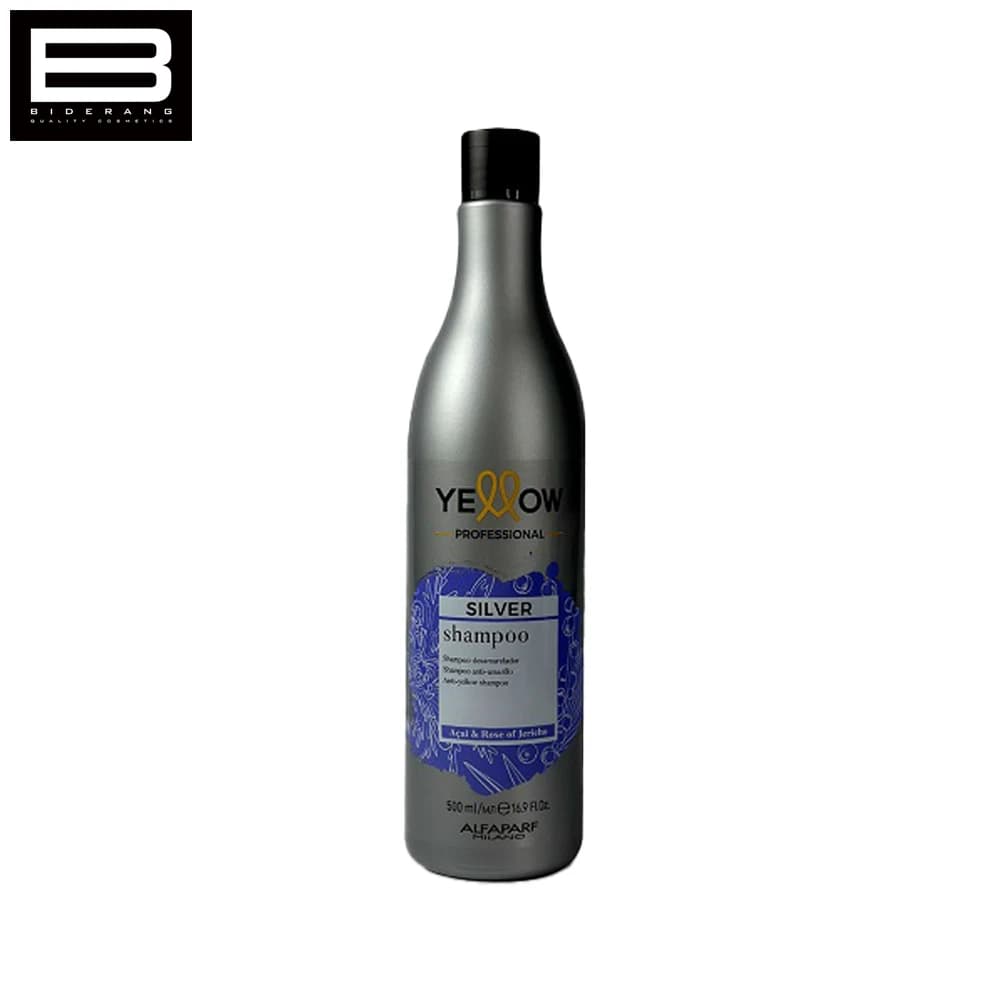 شامپو ضد زردی آلفاپرف مدل YELLOW SILVER حجم 500ml