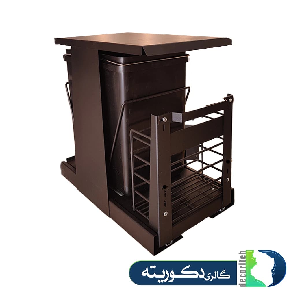 سطل زباله تک مخزن+سبد 1509فراسازان