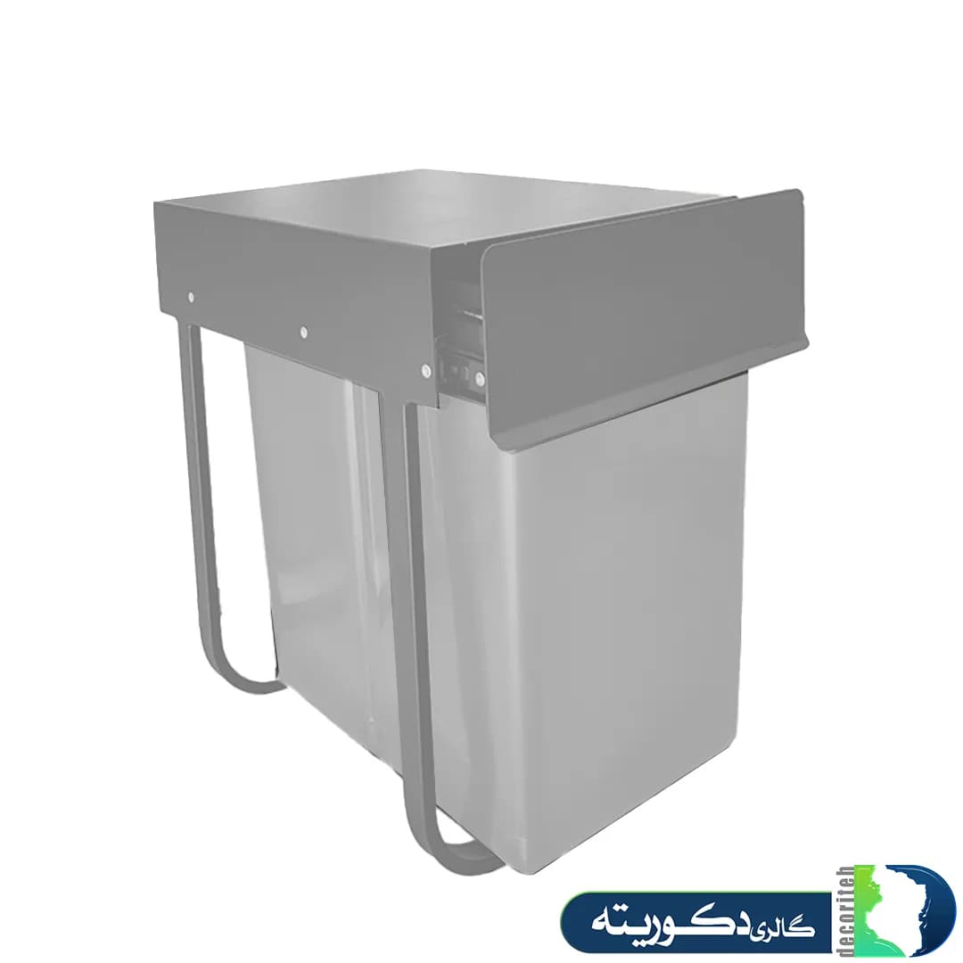 سطل زباله تک مخزن 17 لیتری 1505 فراسازان — تصویر ۲