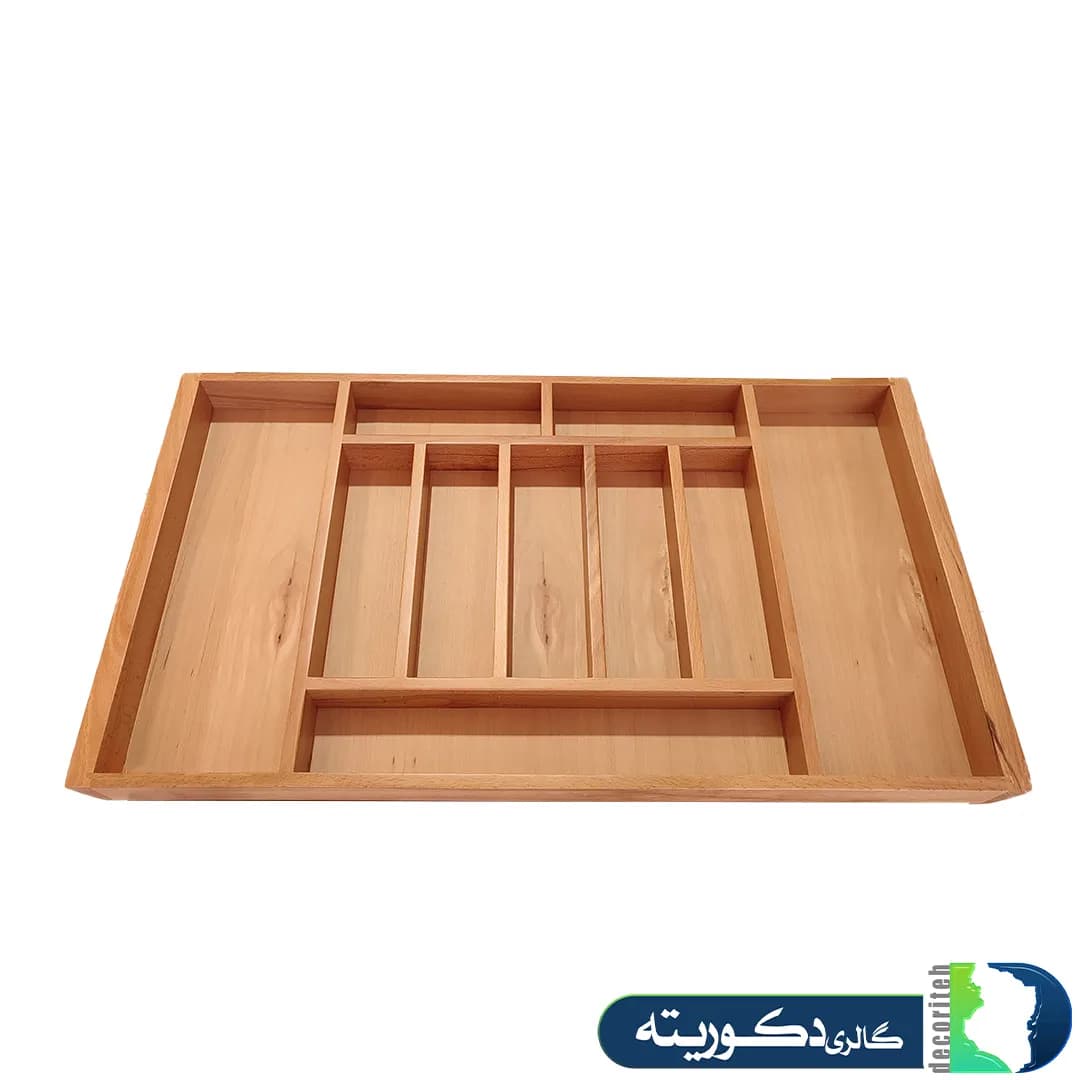 جا قاشقی چوبی با چوب راش