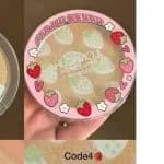 هایلایتر هدی موجی HUDAMOJI مدل Strawberry | هایلایتر پودری براق و طبیعی در 4 رنگ — تصویر ۳
