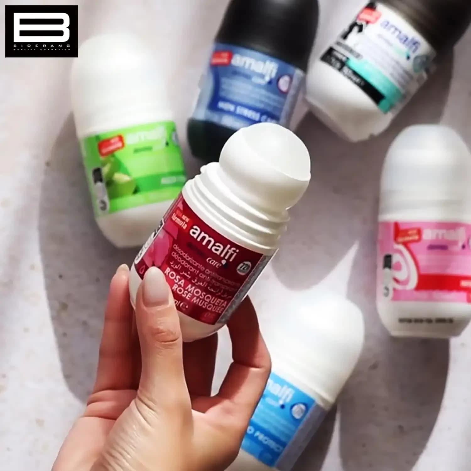 رول ضد تعریق رزهیپ آمالفی حجم 50ml — تصویر ۳