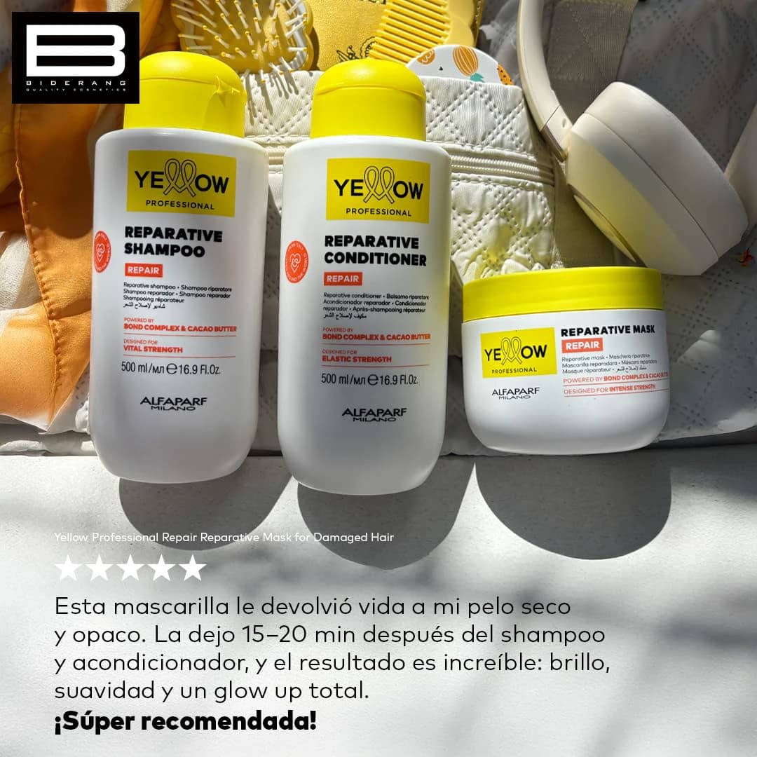 شامپو ترمیم کننده آلفاپرف مدل yellow حجم 500ml — تصویر ۱۰