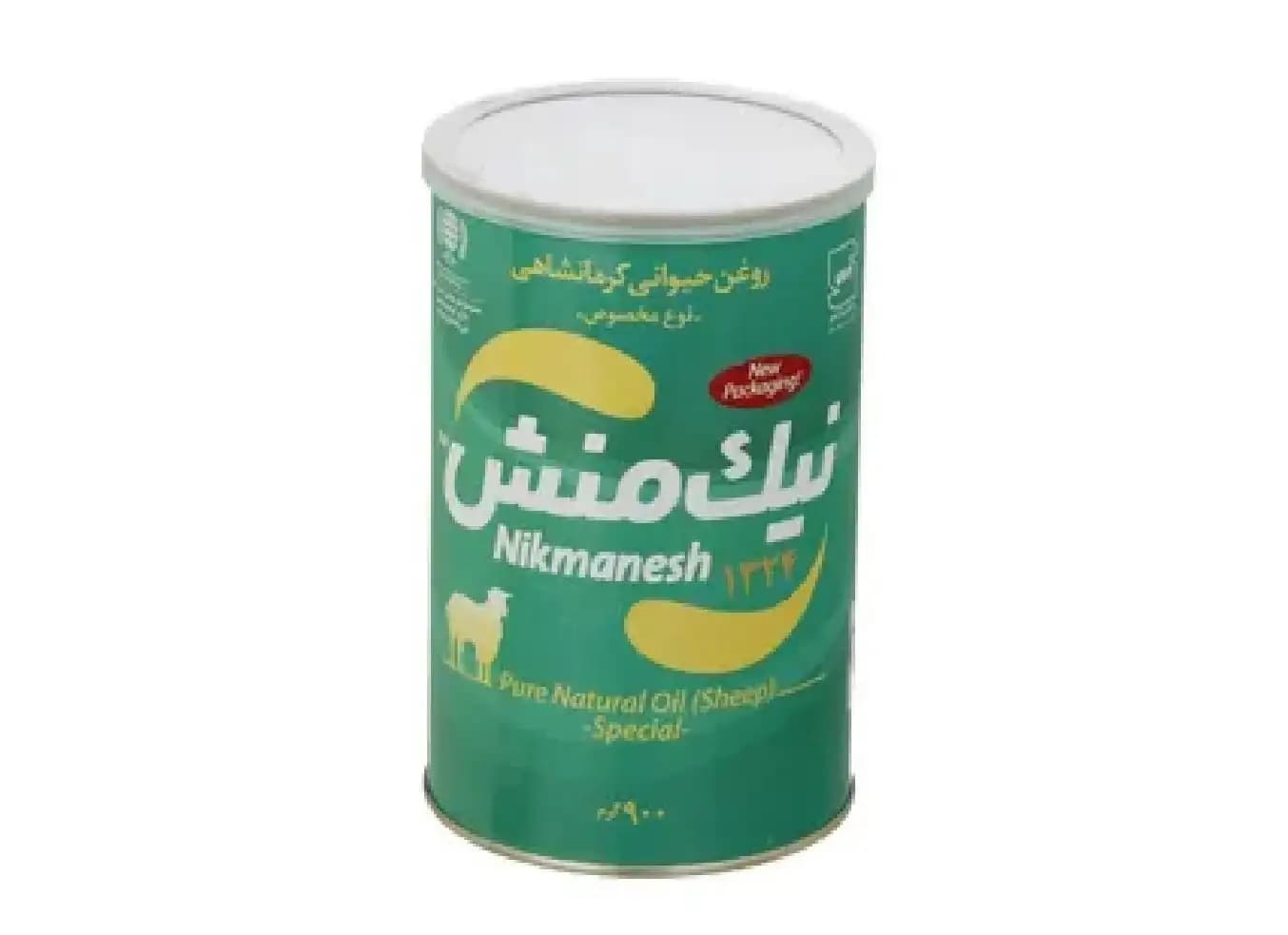 روغن حیوانی نیک‌منش (سبز) – 900گرم — تصویر ۳