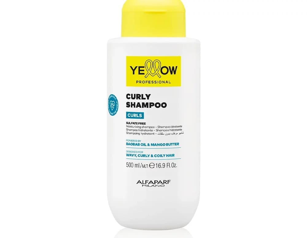 شامپو موی فر آلفاپرف مدل yellow حجم 500ml — تصویر ۷