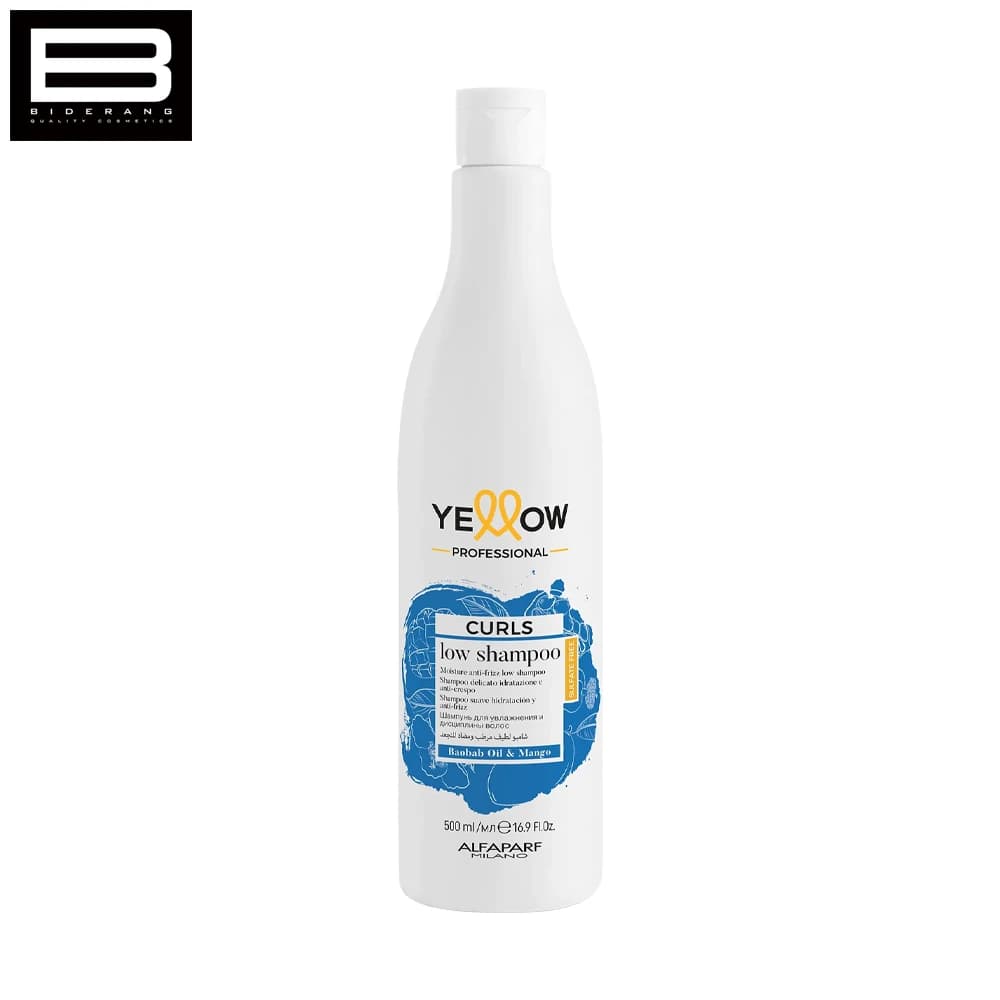 شامپو موی فر آلفاپرف مدل yellow حجم 500ml — تصویر ۵