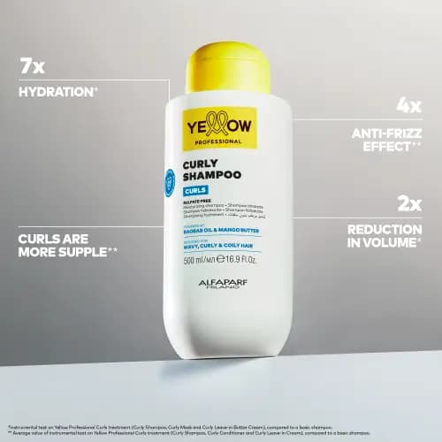 شامپو موی فر آلفاپرف مدل yellow حجم 500ml — تصویر ۱۱