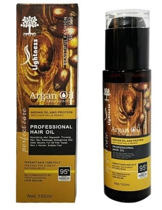 روغن مو لایتنس مدل Argan oil — تصویر ۳
