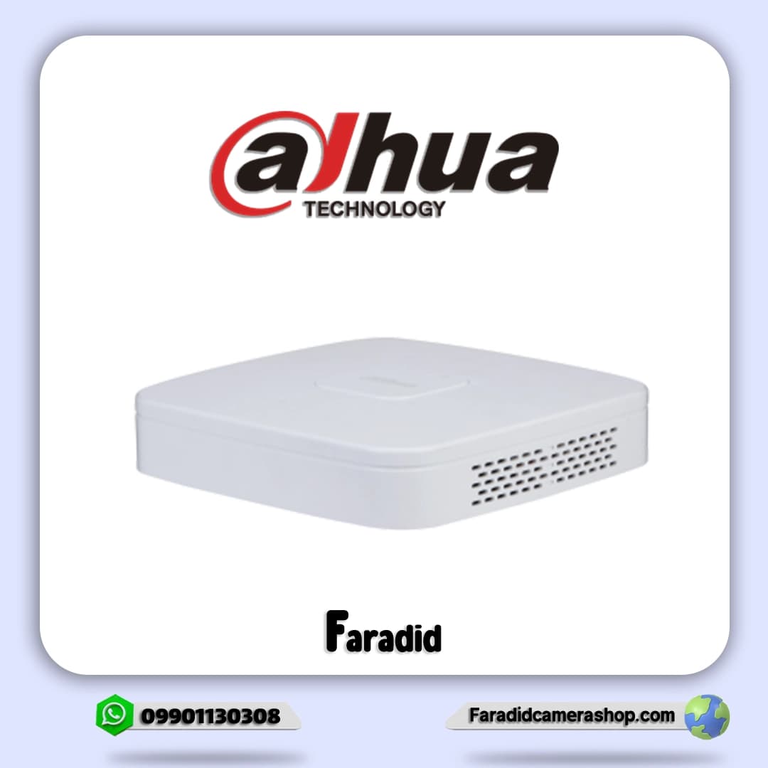دستگاه تحت شبکه داهوا مدل DHI-NVR4104-EI — تصویر ۲