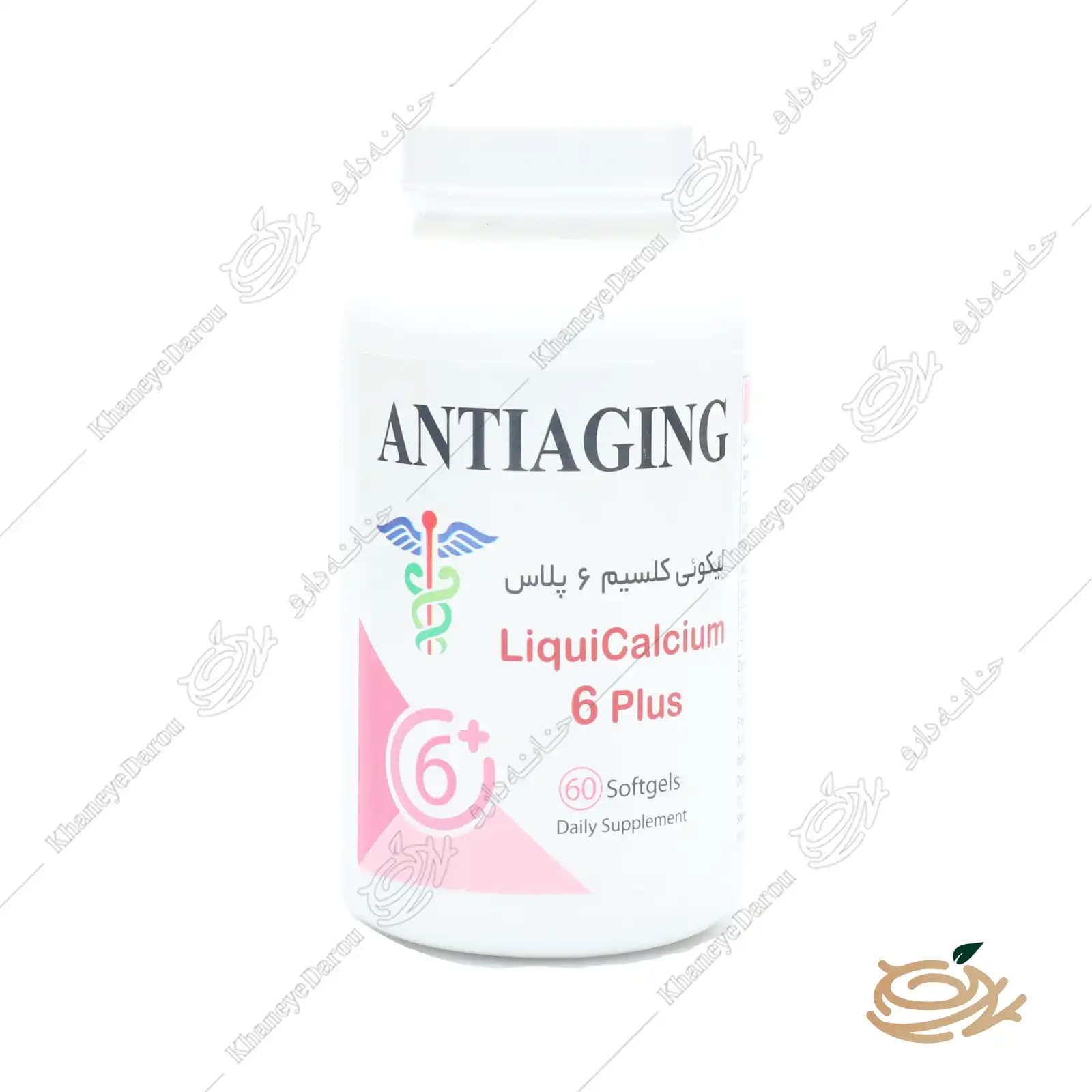 سافت ژل لیکوئی کلسیم 6 پلاس