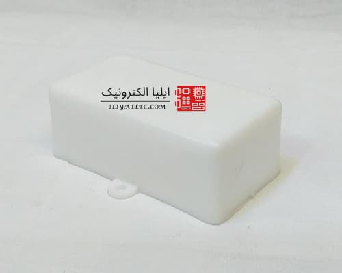 جعبه برد 3در3در6 سانت گوشواره دار سفید — تصویر ۴