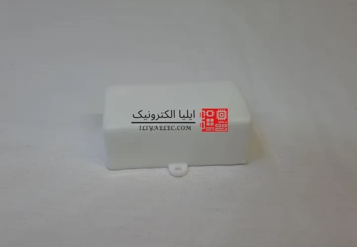 جعبه برد 3در3در6 سانت گوشواره دار سفید — تصویر ۳