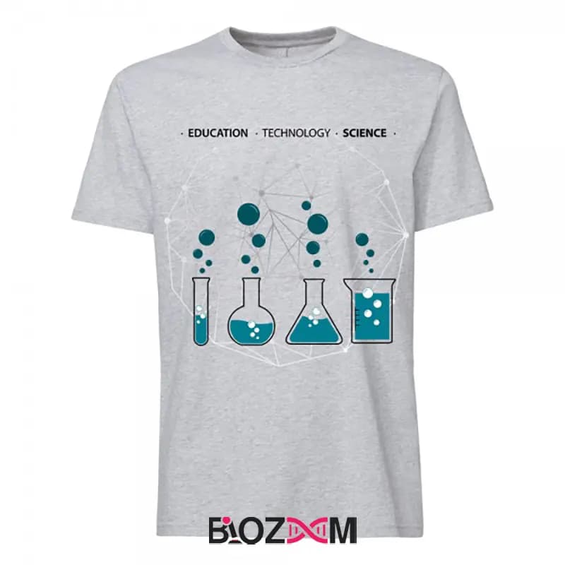 تیشرت طرح education technology science زیست شناسی – کد 193 — تصویر ۳