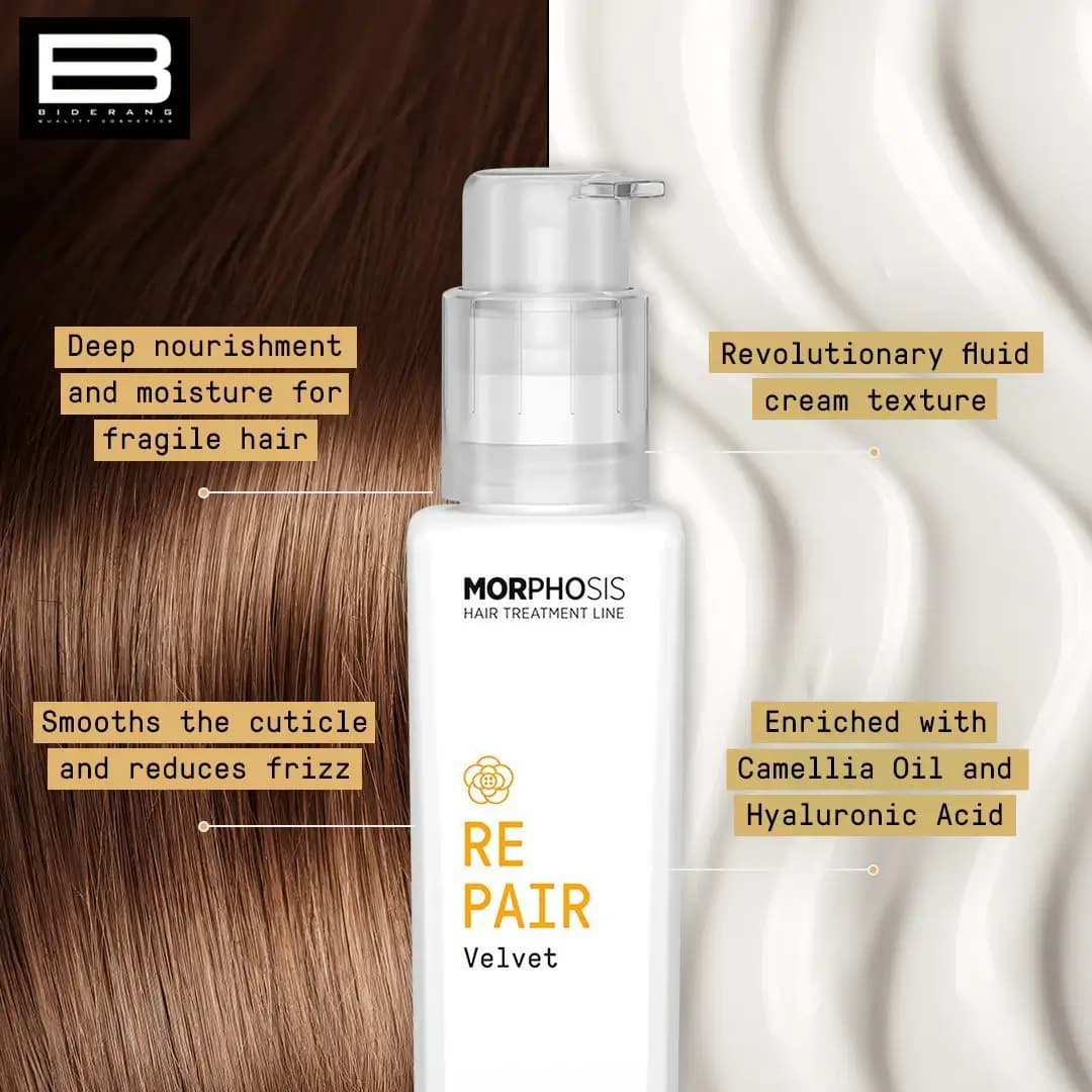 محلول ترمیم کننده مو مورفسیس فرامسی مدل Repair حجم 100ml — تصویر ۴