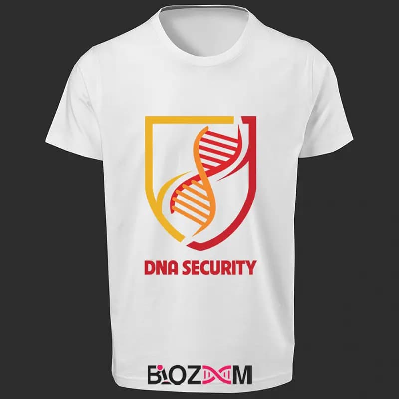 تیشرت طرح DNA security زیست شناسی – کد 148