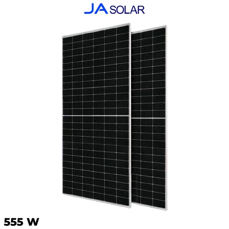 پنل خورشیدی 555 وات JA Solar مونوفیشیال — تصویر ۲