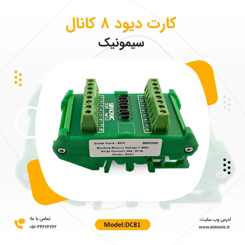کارت دیود سیمونیک مدل DC81 — تصویر ۴