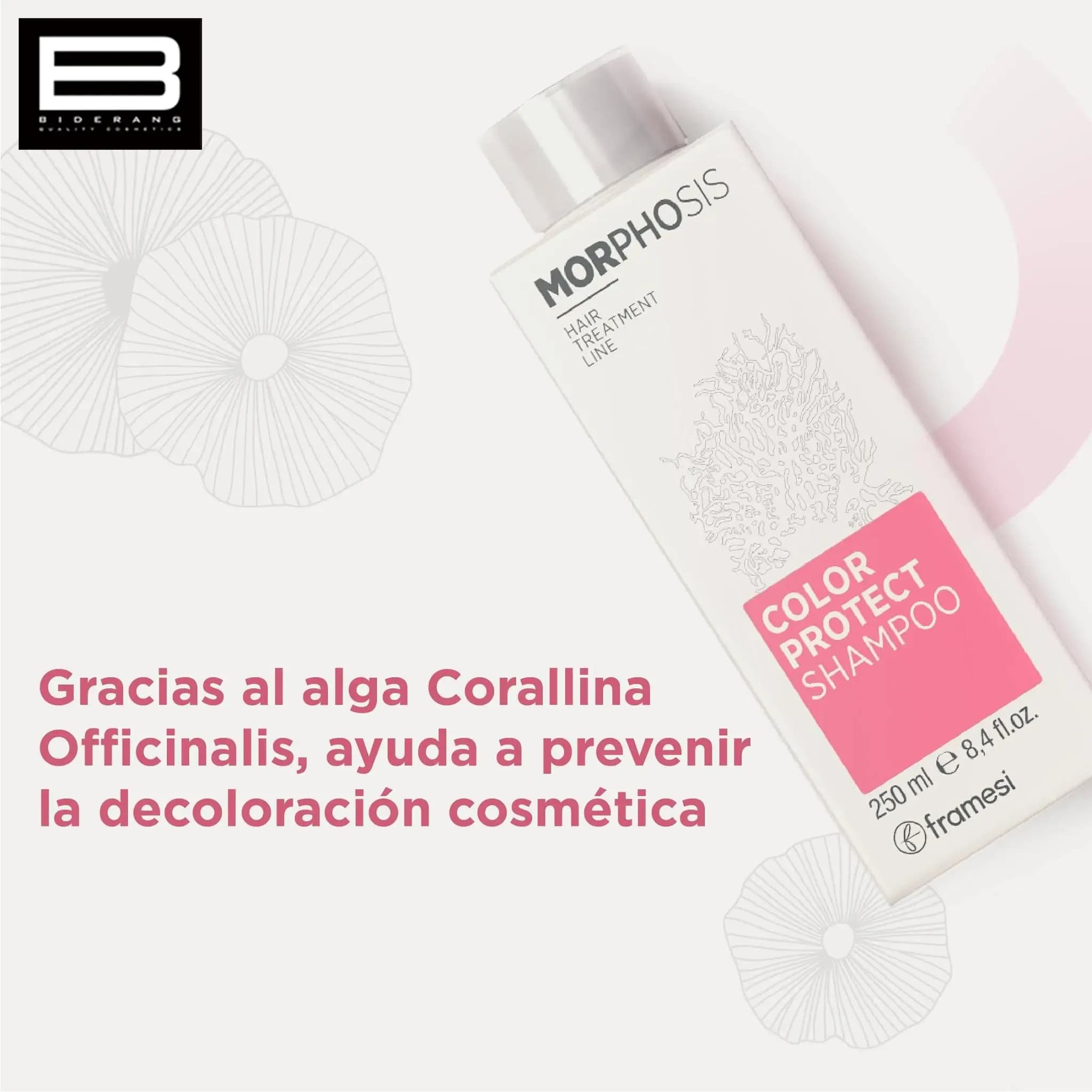 شامپو موهای رنگ شده فرامسی مدل Color Protect حجم 250ml — تصویر ۶