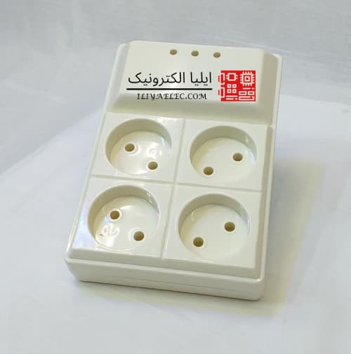 جعبه محافظ صوتی 4 پریز — تصویر ۴