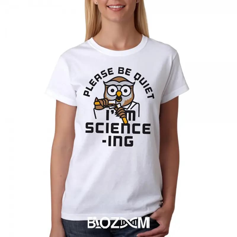 تیشرت طرح I’m Science-ing زیست شناسی- کد 136 — تصویر ۷