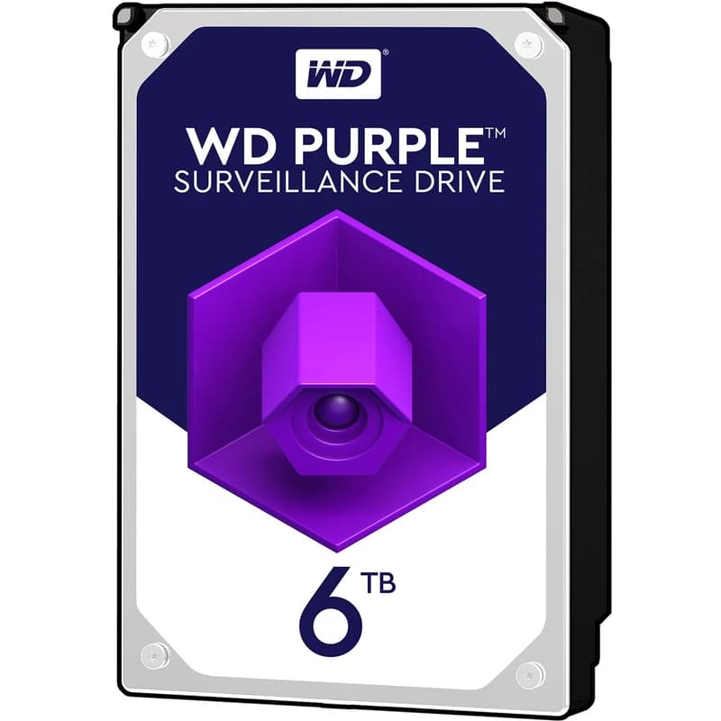 هارددیسک اینترنال وسترن دیجیتال مدل Purple WD60PURZ ظرفیت 6 ترابایت با گارانتی شرکتی (ریفر) — تصویر ۲