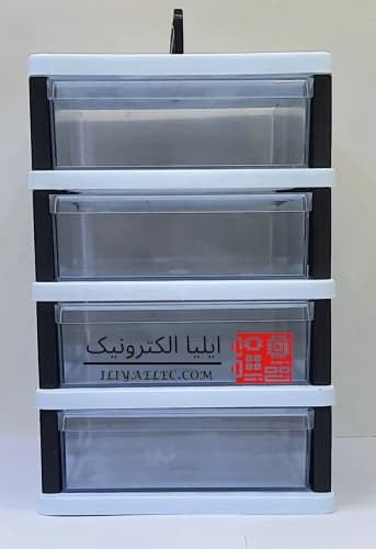 جعبه 4 کشو بزرگ 4 طبقه دسته دار G4 قناد پلاست — تصویر ۵