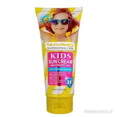 ضد آفتاب کودک وکالی SPF35 بی رنگ | Wokali — تصویر ۳