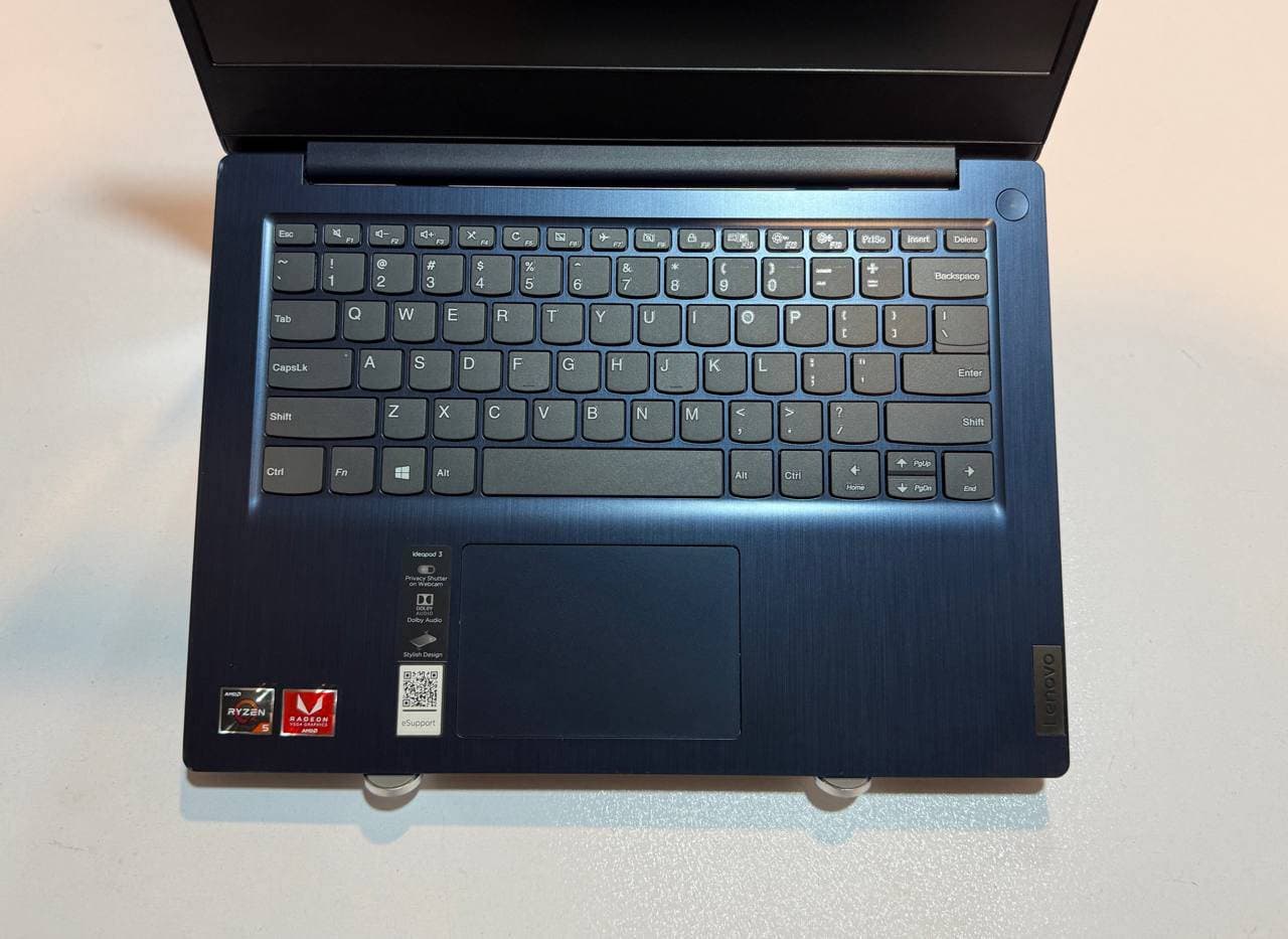 لپ تاپ کارکرده LENOVO ideapad 3- Ryzen 5-8GB-256GB-2GB — تصویر ۱۲
