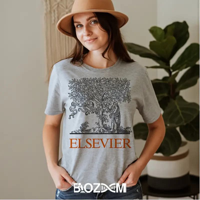 تیشرت طرح Elsevier زیست شناسی – کد 117 — تصویر ۲
