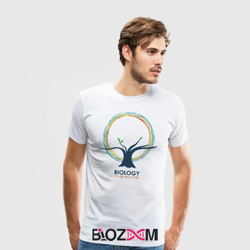 تیشرت طرح Biology, It’s all about Life زیست شناسی – کد 114 — تصویر ۸