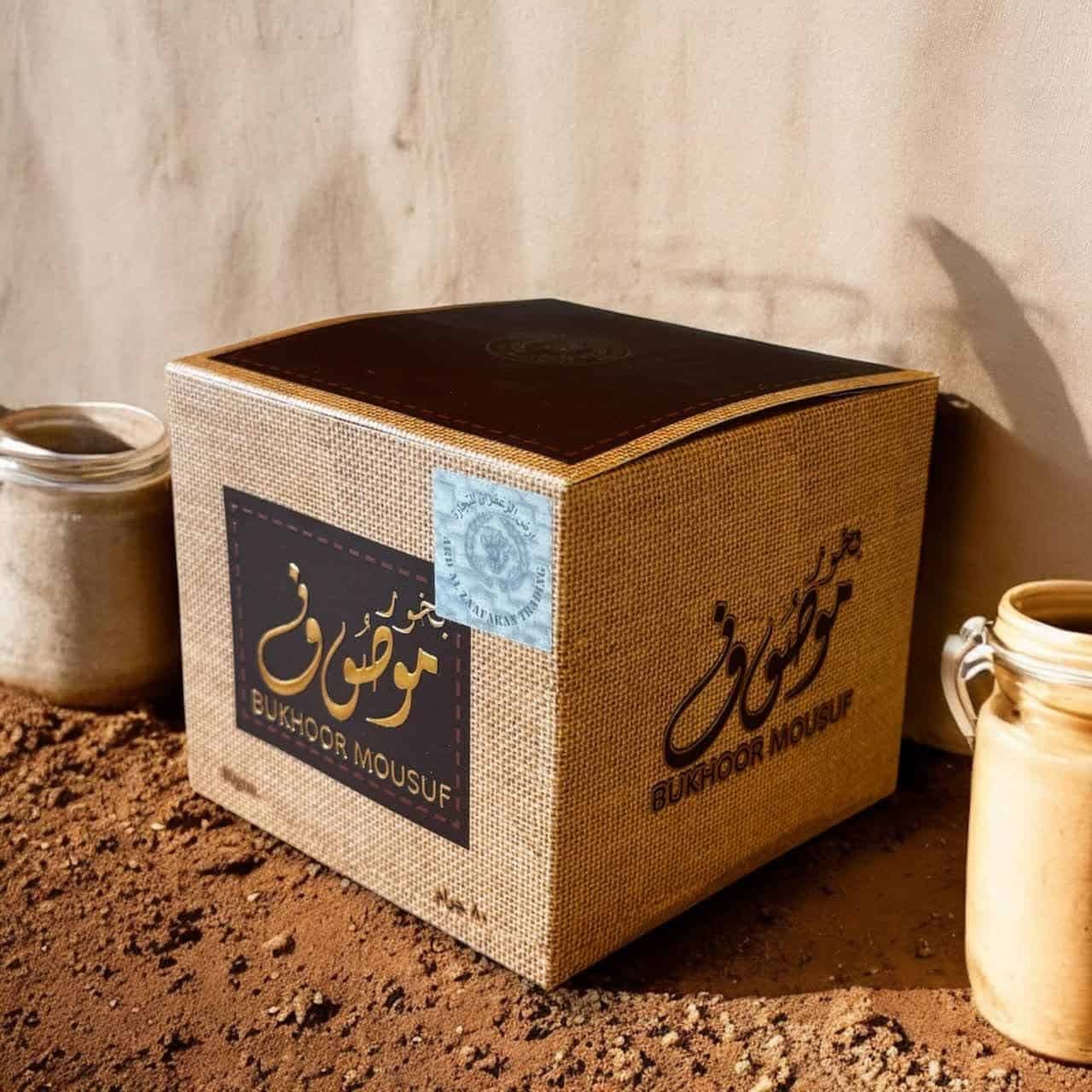 بخور موصوف برند ارض الزعفران 80 گرمی — تصویر ۳