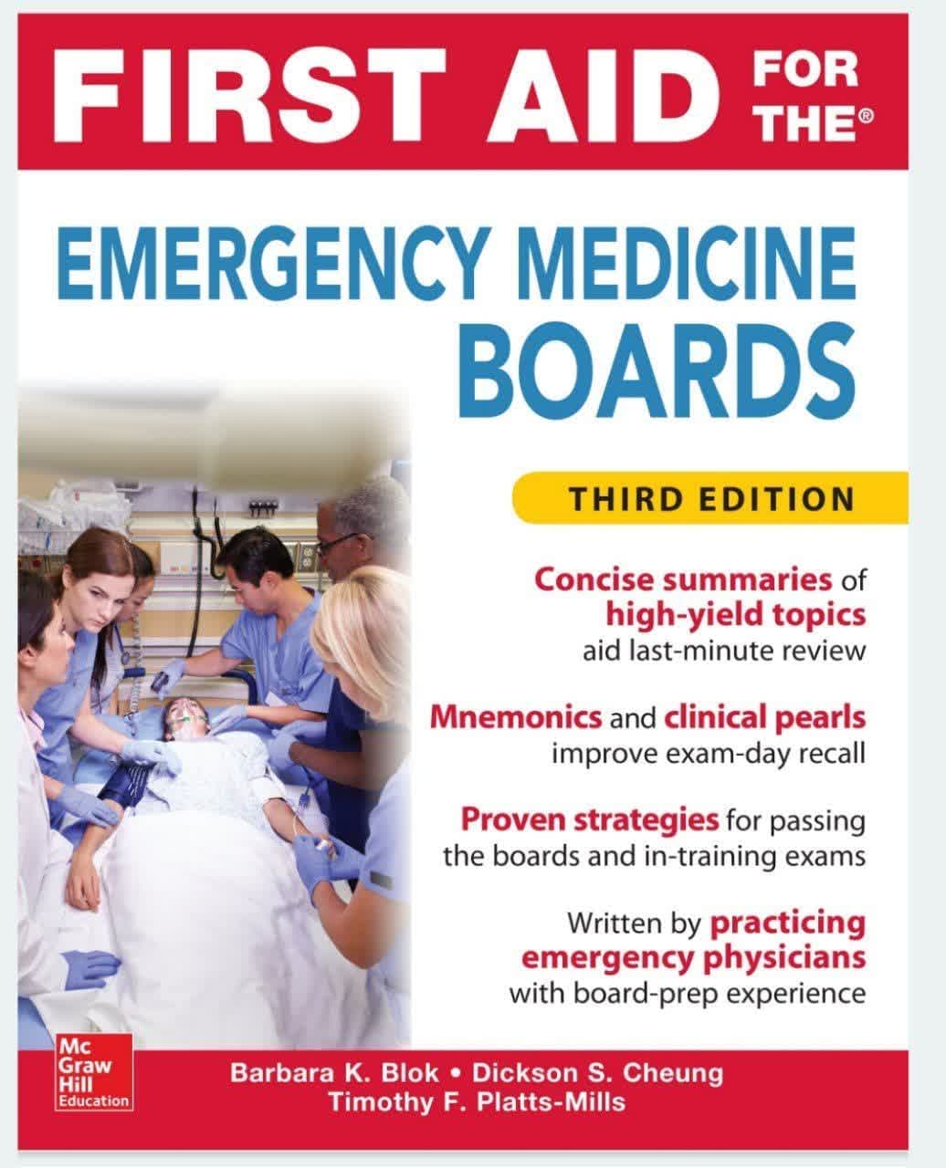 First aid for the Emergency Medicine Boards – فرست اید بورد طب اورژانس — تصویر ۲