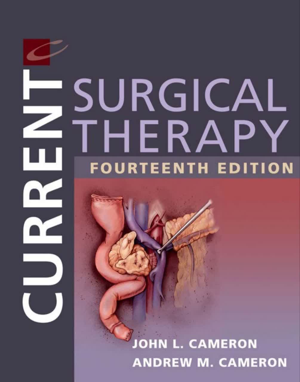 current surgical therapy 2024 14th edition – کتاب مشهور کارنت درمان های جراحی نسخه چهاردهم — تصویر ۲