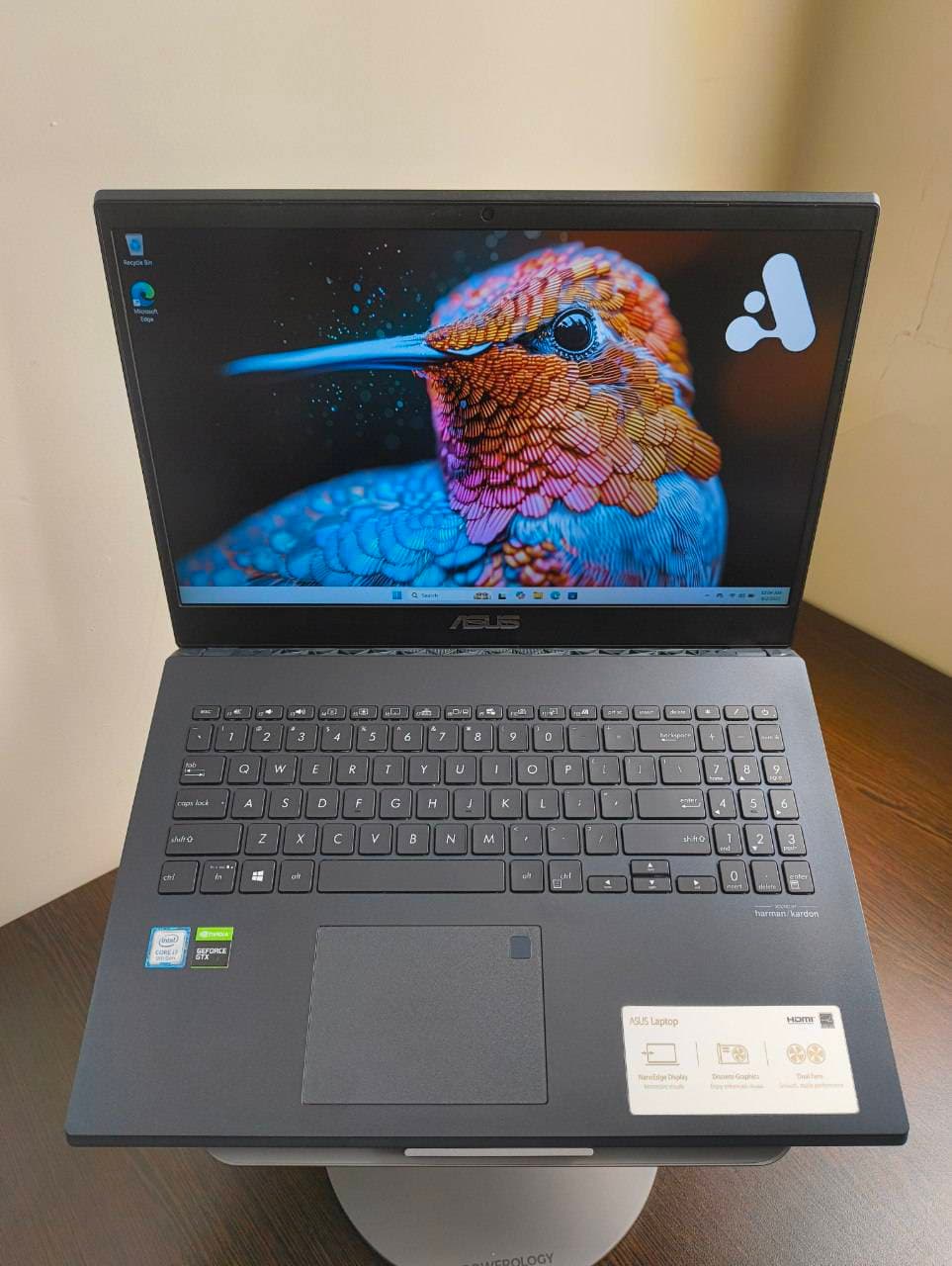 لپ تاپ گیمینگ کارکرده Asus VivoBook K571GT -i7-16GB-1TB-4GB — تصویر ۸