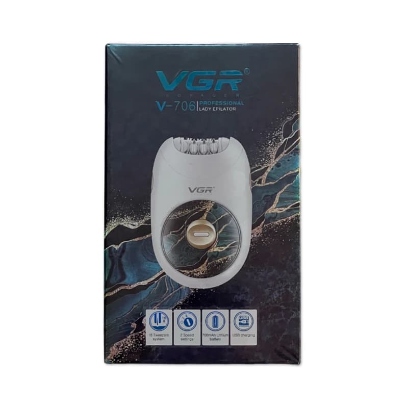 اپیلاتور وی جی ار مدل V-706 اصل — تصویر ۱۲