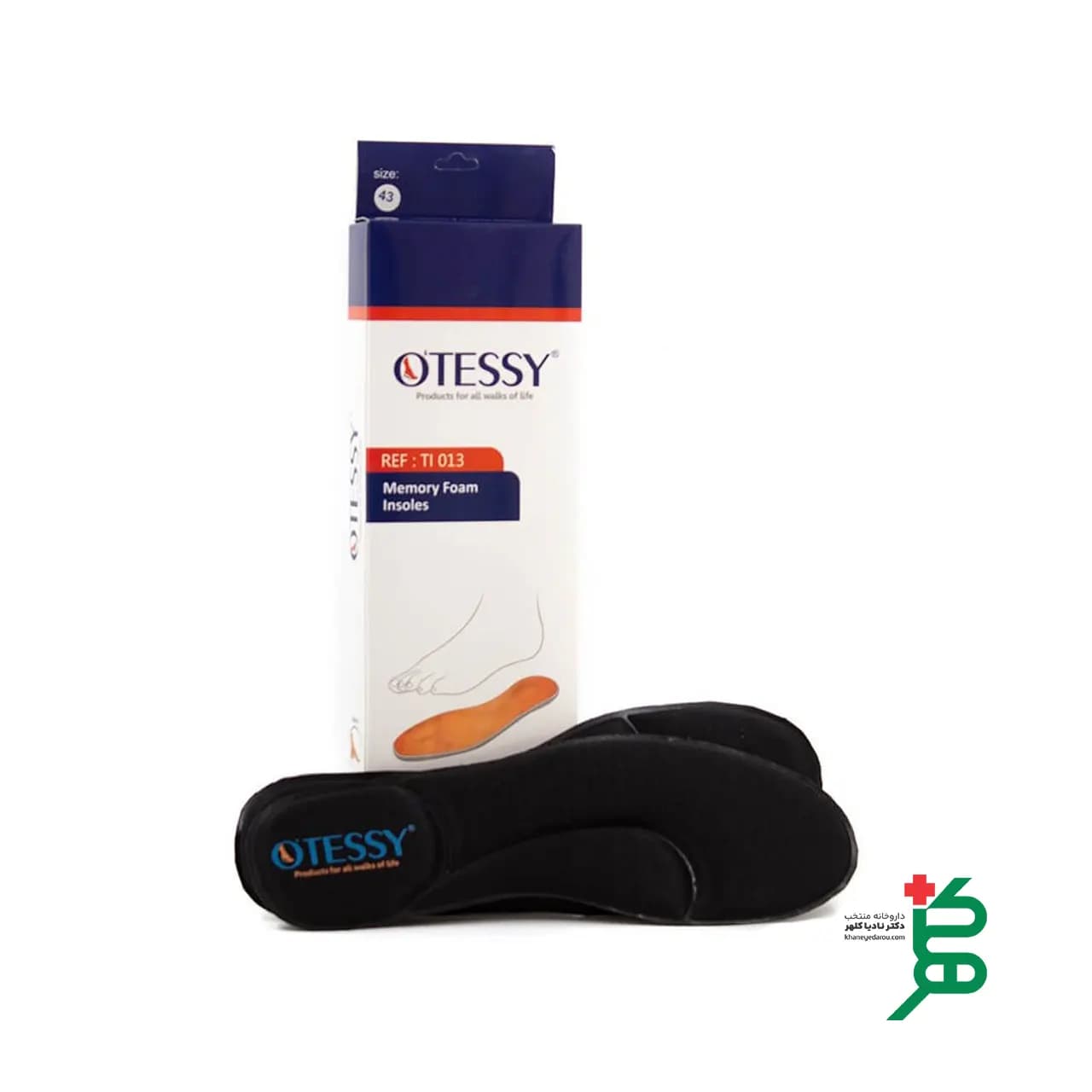 کفی مموری فوم TI 013 اتسی سایز 43 — تصویر ۲