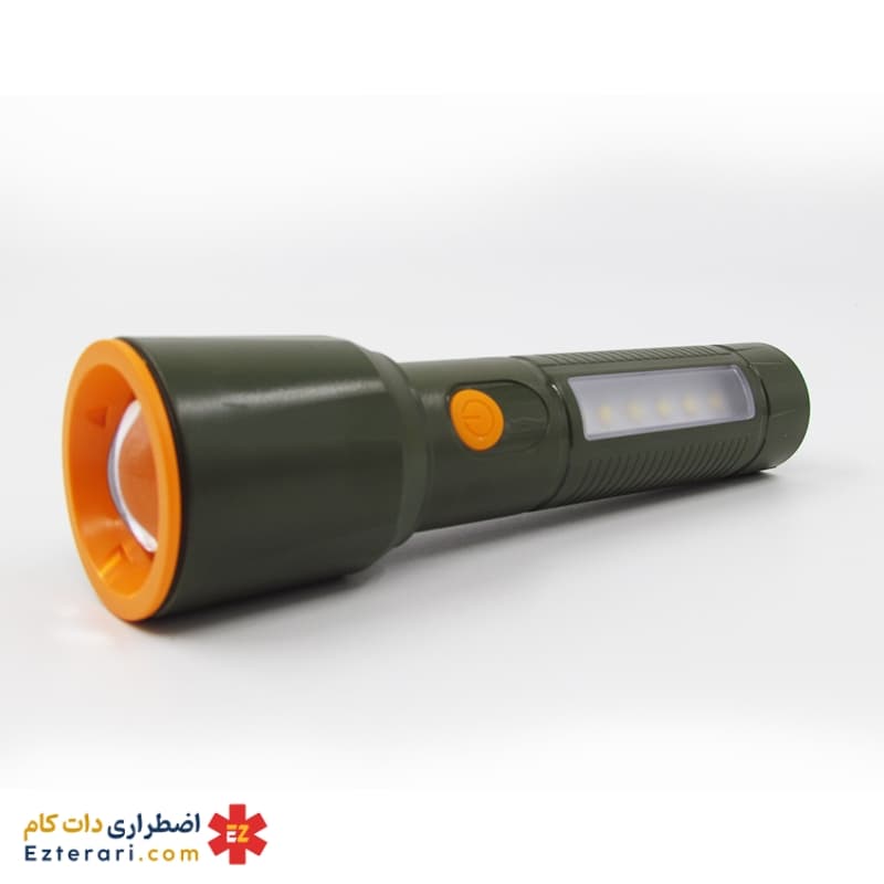 چراغ قوه شارژی برند Deepking مدل DK-749 دارای کابل تایپ سی — تصویر ۱۰