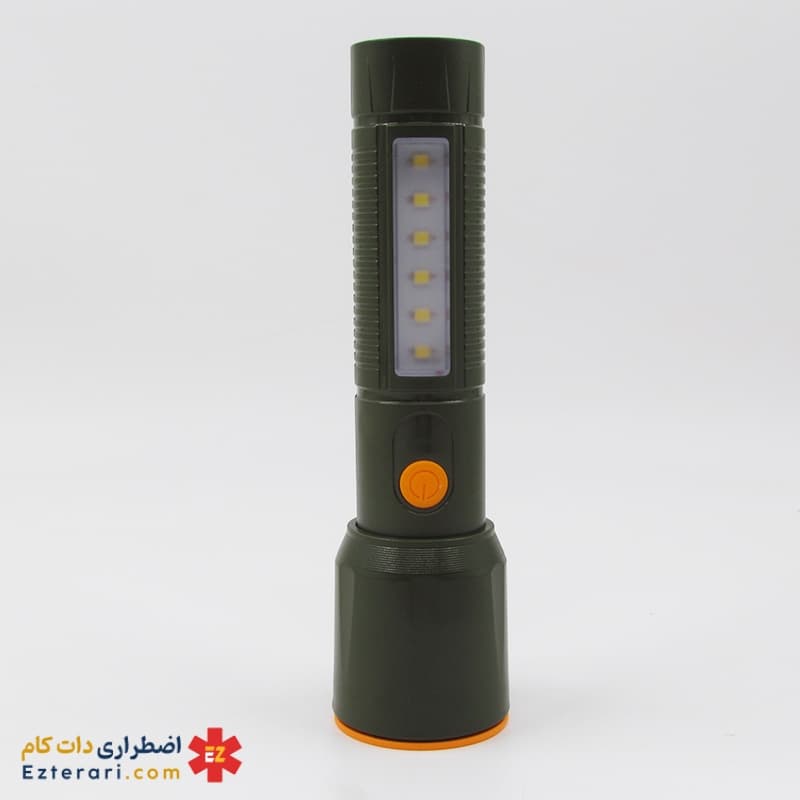 چراغ قوه شارژی برند Deepking مدل DK-749 دارای کابل تایپ سی — تصویر ۲