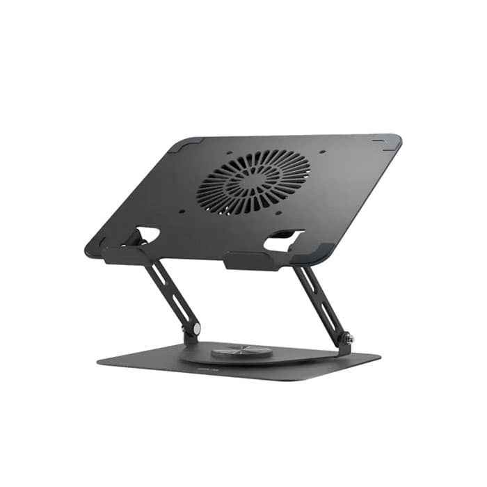 پایه نگهدارنده ۳۶۰ درجه و فن خنک کننده لپ تاپ مدل WZ604