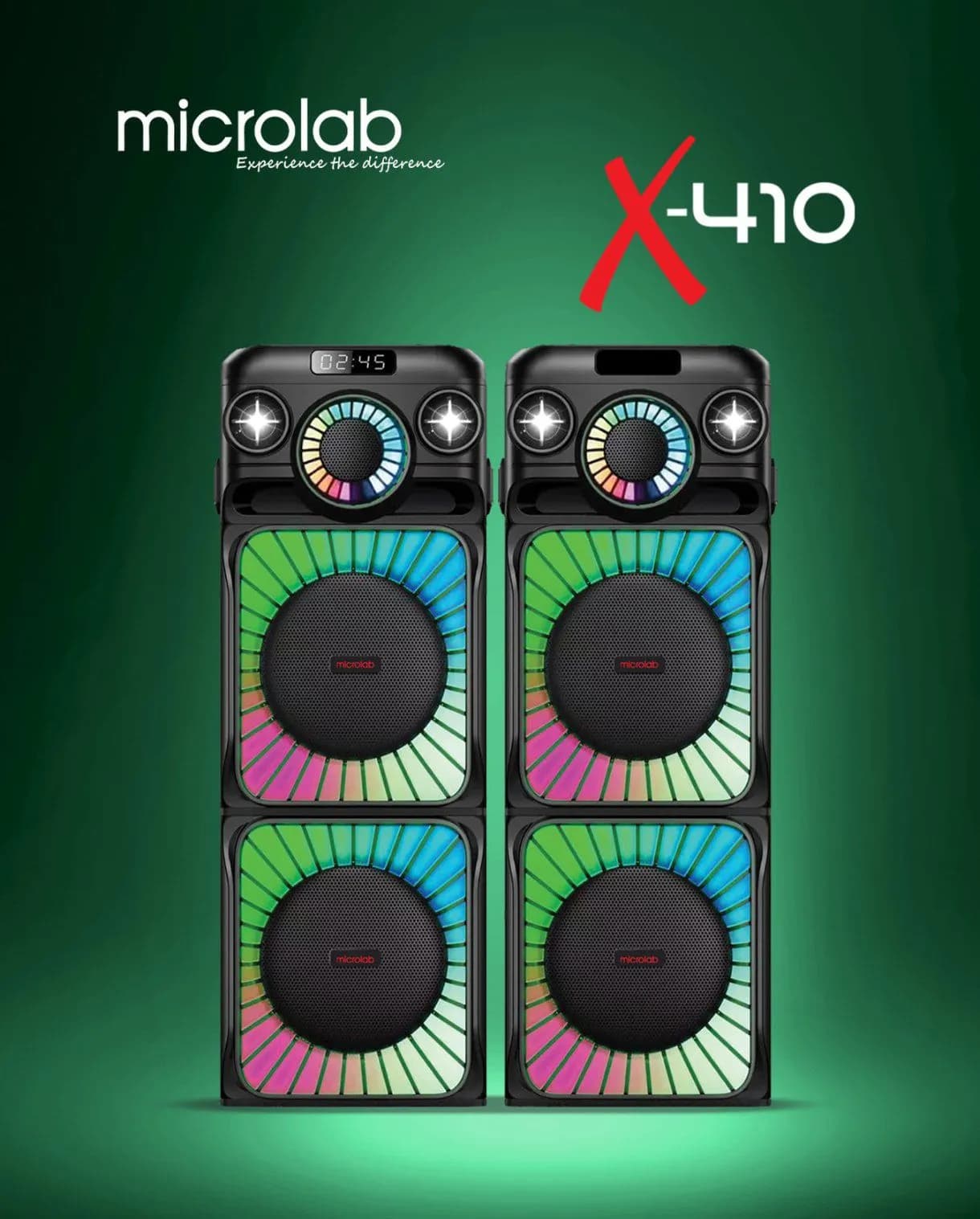 اسپیکر دیجی دار میکرولب X-410