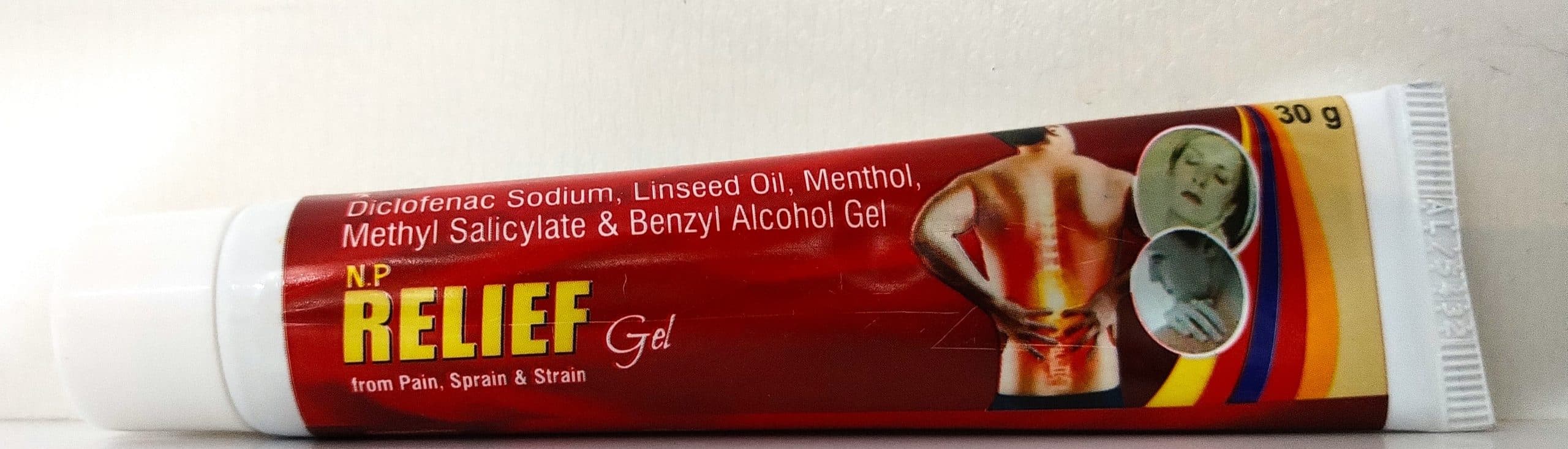 ژل تسکین فوری درد RELIEF (ریلایف) Relief Gel 30 gr — تصویر ۴