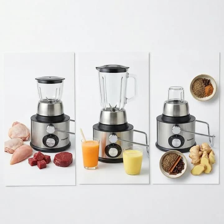 آبمیوه گیری 4 کاره پاناسونیک pa9008 — تصویر ۴