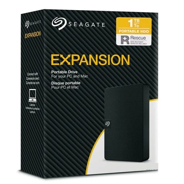 هارد اکسترنال ۱ ترابایت Seagate مدل Expansion — تصویر ۳