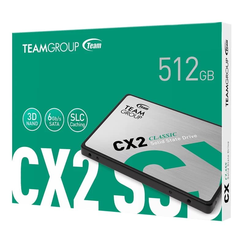 حافظه 512 گیگ TeamGroup مدل CX2 SATA — تصویر ۴