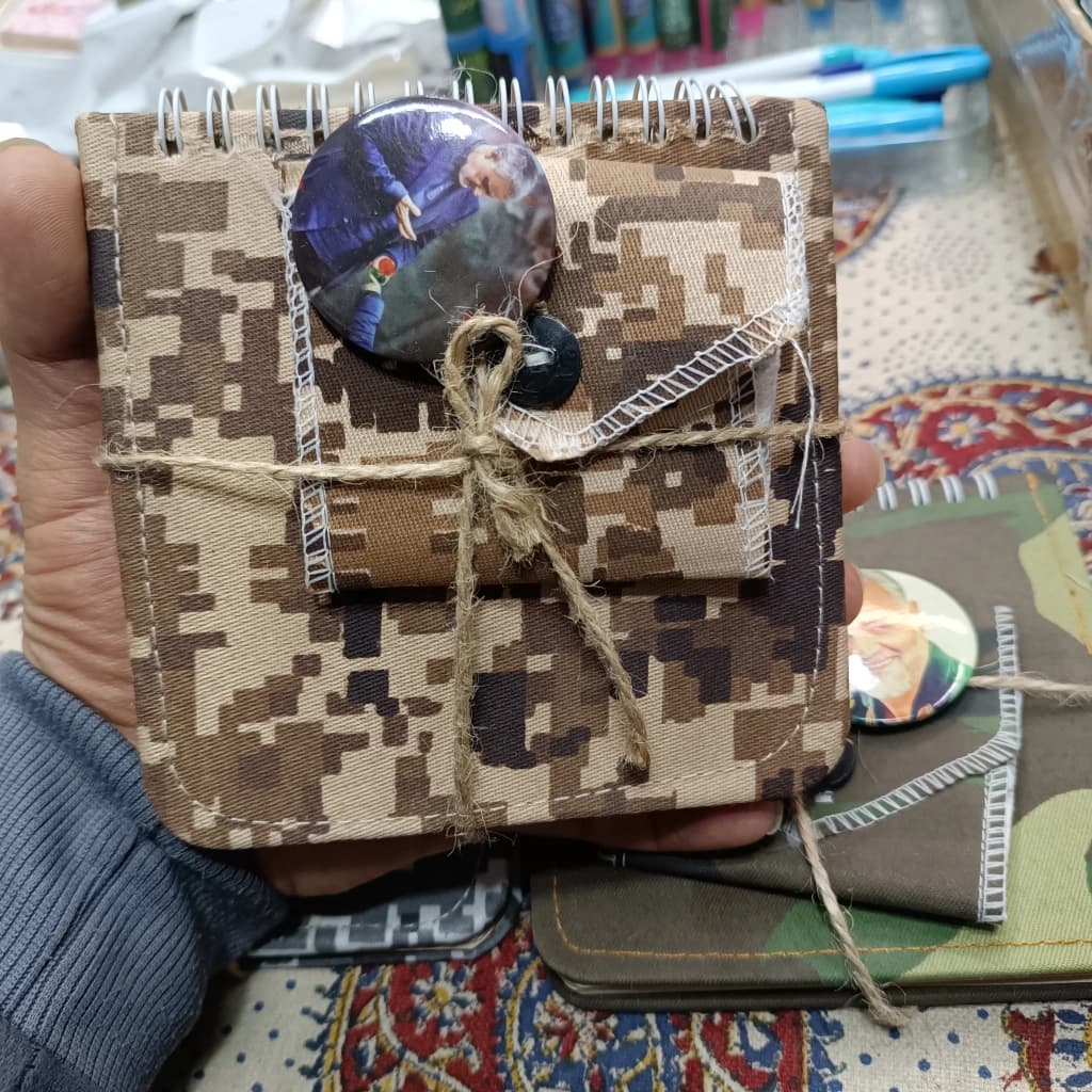 دفترچه سیمی چریکی +جانماز وپیکسل — تصویر ۸