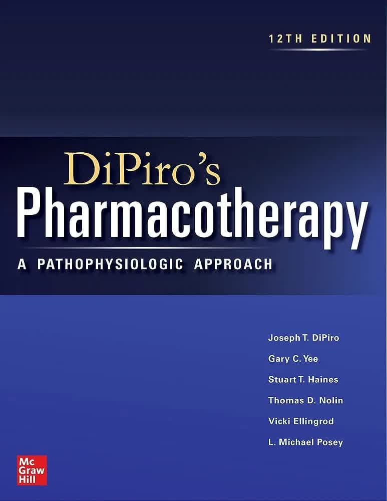 Dipiro’s Pharmacotherapy A Pathophysiologic Approach 12TH EDITION 2023 — تصویر ۲