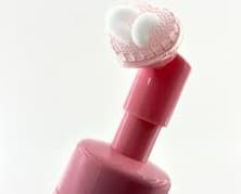 فوم براش دار قلبی baby powder — تصویر ۲
