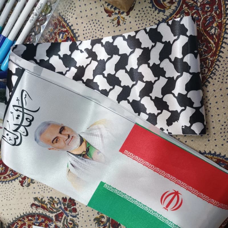 شال ساتن (طرح فلسطین) — تصویر ۴